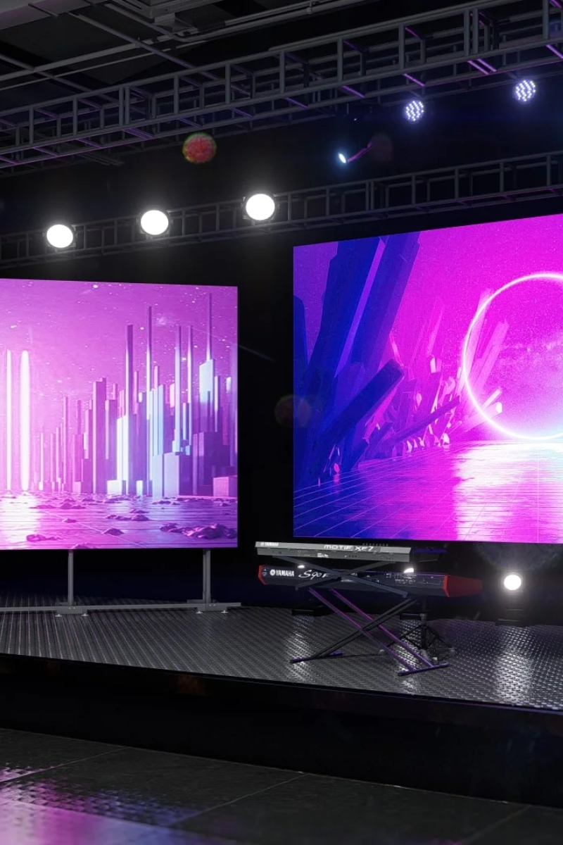 Vermietung von LED Wänden